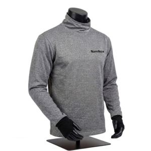 CutX™ Cut Resistant Turtleneck Top with Rear Zip & Breathable Back